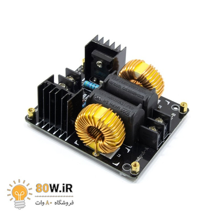 ماژول کوره القایی ZVS دارای ولتاژ ورودی 12V تا 30V