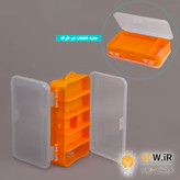 جعبه قطعات و ابزار دو طرفه رنگ نارنجی