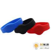 تگ RFID دستبندی سیلیکونی 125KHZ قطر 75mm (زرد)