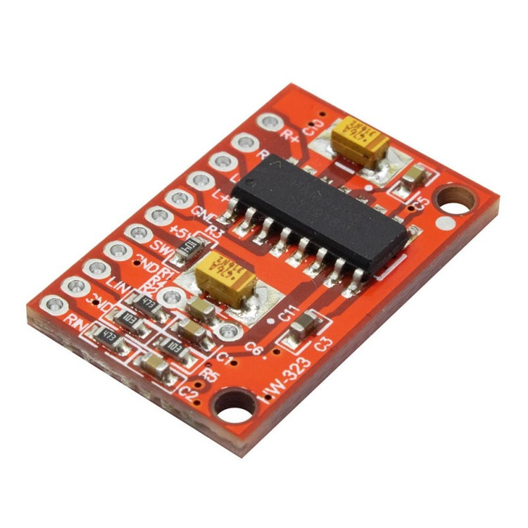 ماژول آمپلی فایر 2x3W سری Red قرمز با تراشه PAM8403