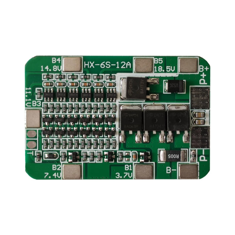 ماژول محافظ شارژ و دشارژ باتری 6 سل 12 آمپر HX-6S-12A