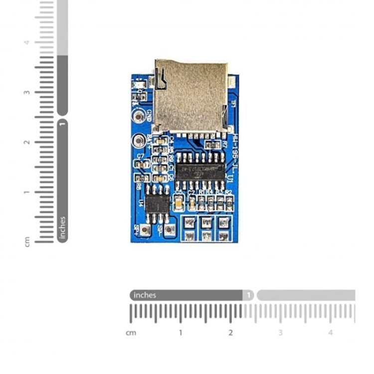 ماژول پخش فایل های صوتی MP3 و آمپلی فایر 2 وات مدل GPD2846A