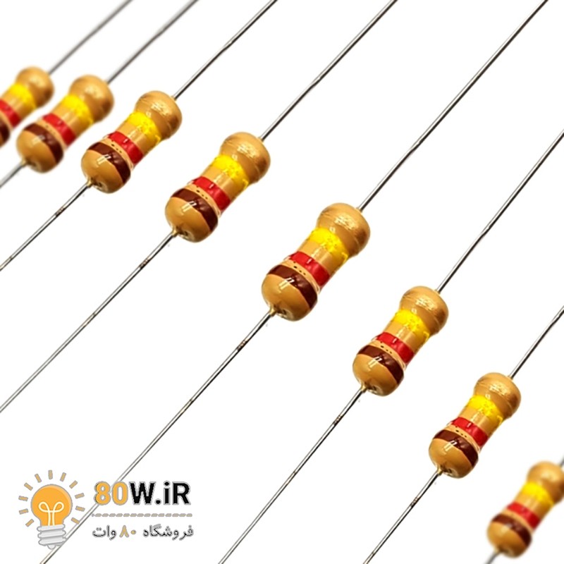 مقاومت 120 کیلو اهم 1/4 وات | 120K