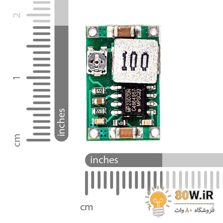 ماژول رگولاتور کوچک DC به DC کاهنده 1.8 آمپر Mini-360