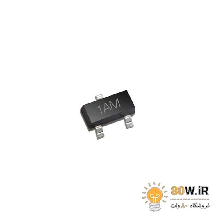 ترانزیستور MMBT3904 smd کد 1AM پکیج SOT-23
