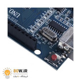 برد آردوینو Uno پردازنده مرکزی ATmega328 و چیپ مبدل CH340G