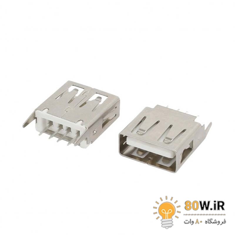 کانکتور USB A مادگی ایستاده