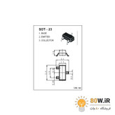 ترانزیستور SMD SS8050 کد Y1 پکیج SOT-23
