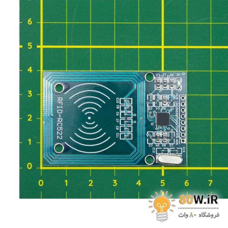 ماژول RFID با قابلیت خواندن و نوشتن Reader/Writer RC522 Mifare 13.56Mhz
