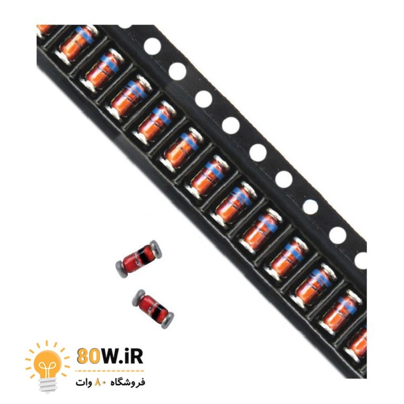 دیود زنر 5.1V SMD پکیج MINI MELF