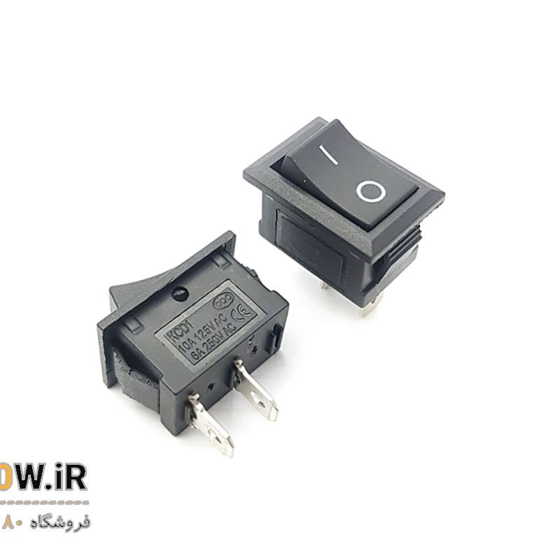 کلید راکر دو حالته KCD1-101 2PIN