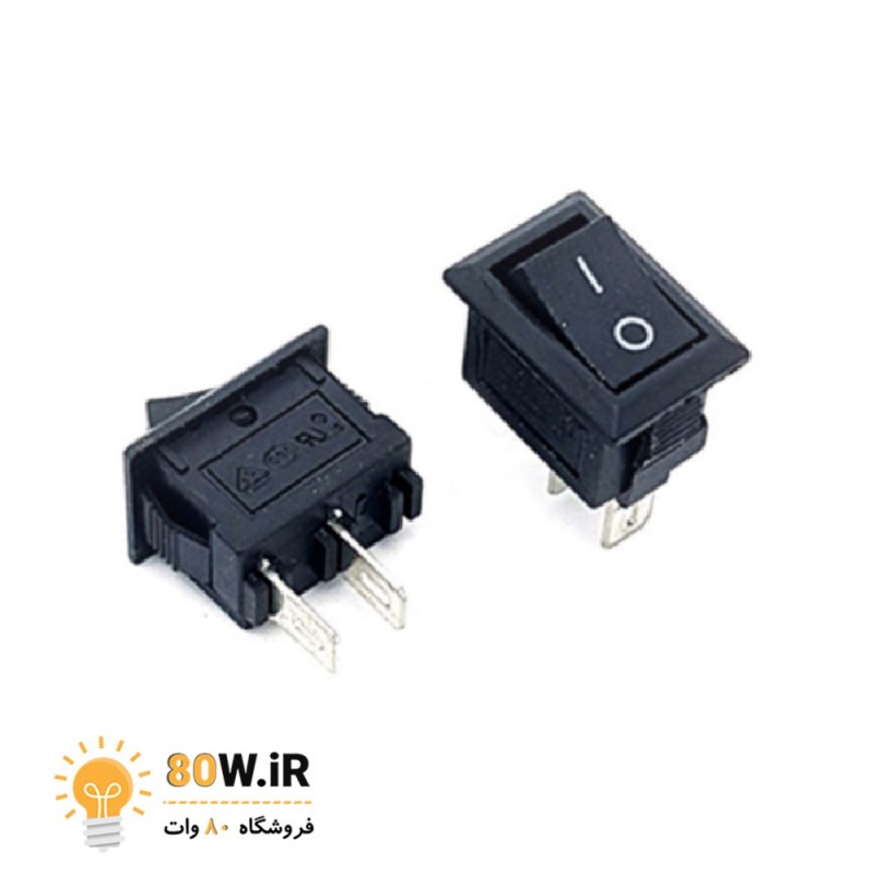 کلید راکر دوحالته کوچک KCD1-701 2PIN