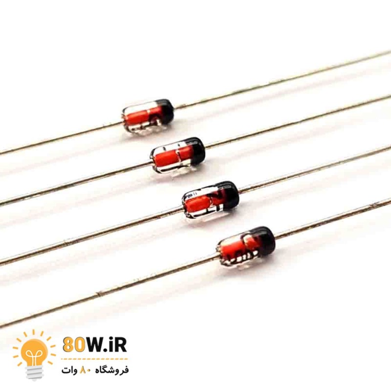 دیود زنر 12V 1/2W پکیج DO-34