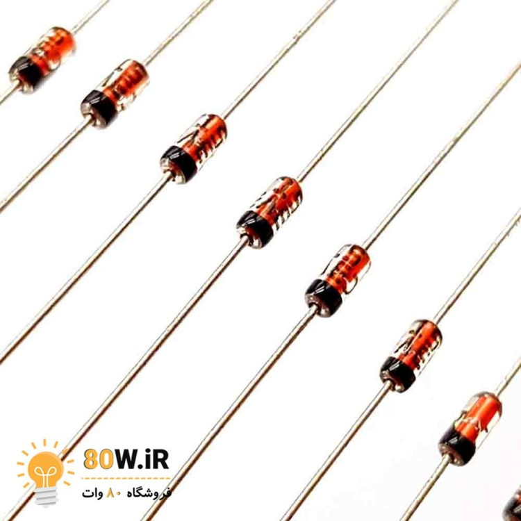 دیود زنر 3.6V 1/2W پکیج DO-34