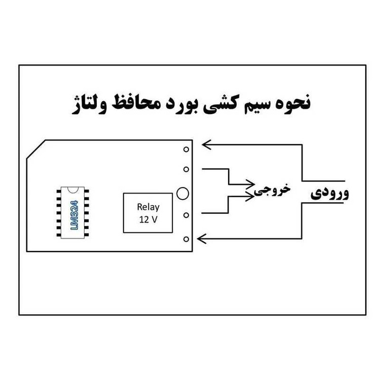 برد محافظ صوتی تصویری 10 امپر