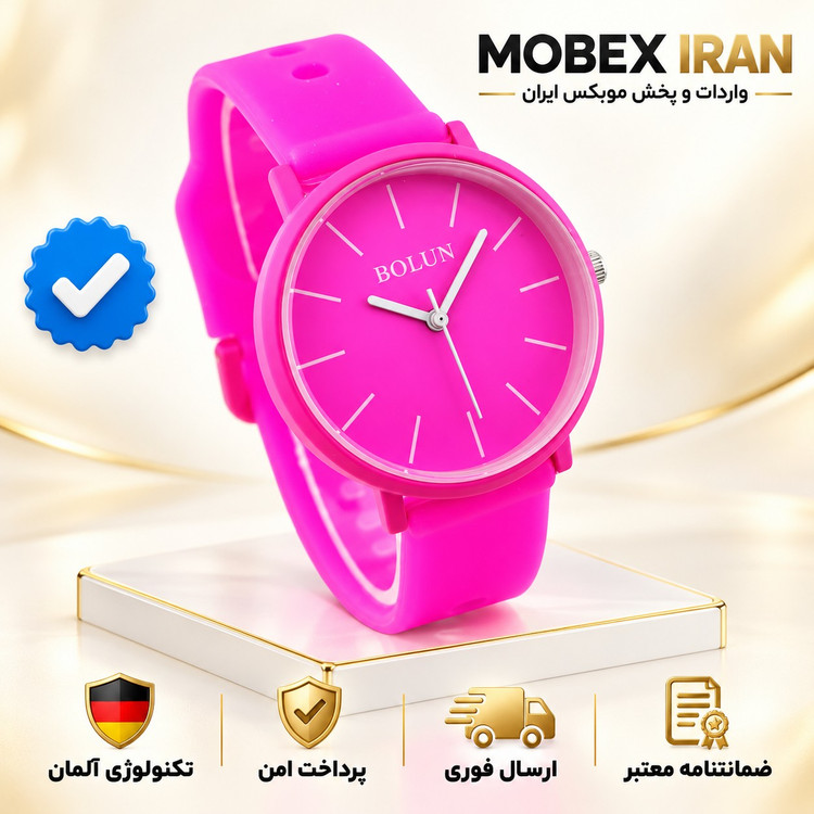 ساعت مچی اسپرت دخترانه و پسرانه اصلی/سیلیکنی باضمانت
