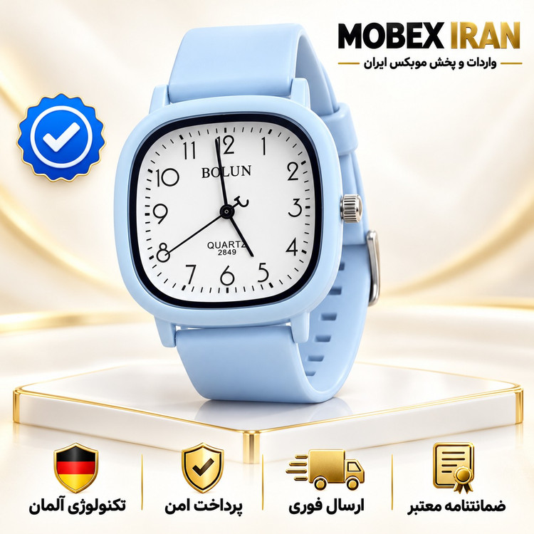 ساعت مچی اسپرت دخترانه و پسرانه اصلی/سیلیکنی باضمانت