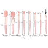 برس ارایشی ست کامل 8 عددی با رنگ بندی/کیفیت عالی