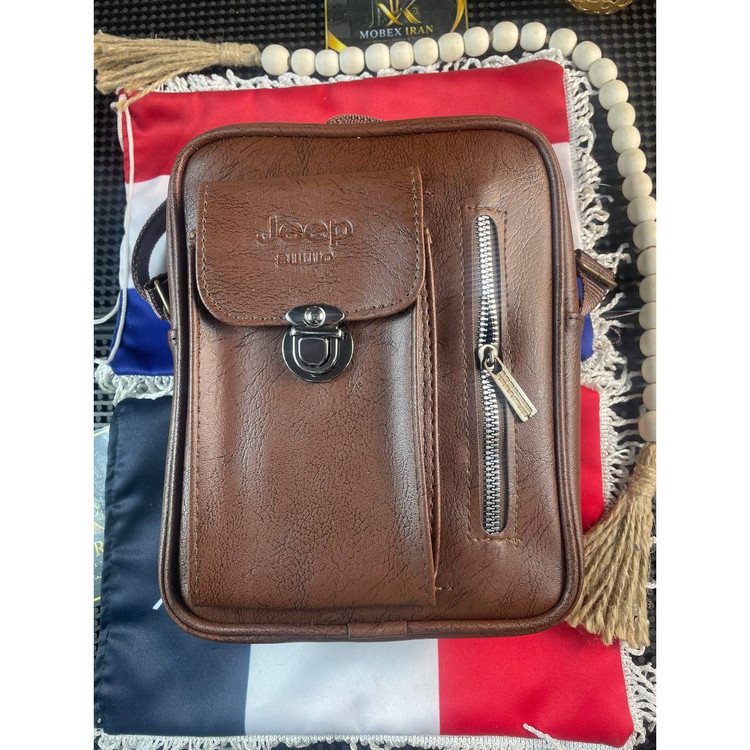 کیف رودوشی/کیف رودوشی چرم مصنوعیjeepکیفیت عالی2383باضمانت/خریداقساطی/ارسال فوری