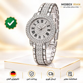 ساعت مچی/ساعت مچی زنانه نگین دار درجه یک باضمانت کتبی/ارسال فوری/خریداقساطی