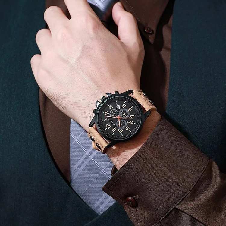 ساعت/ست ساعت مچی مردانه درجه یک ودستبند4عددی کلاسیک اسپرت باضمانت/ارسال فوری/خریداقساطی
