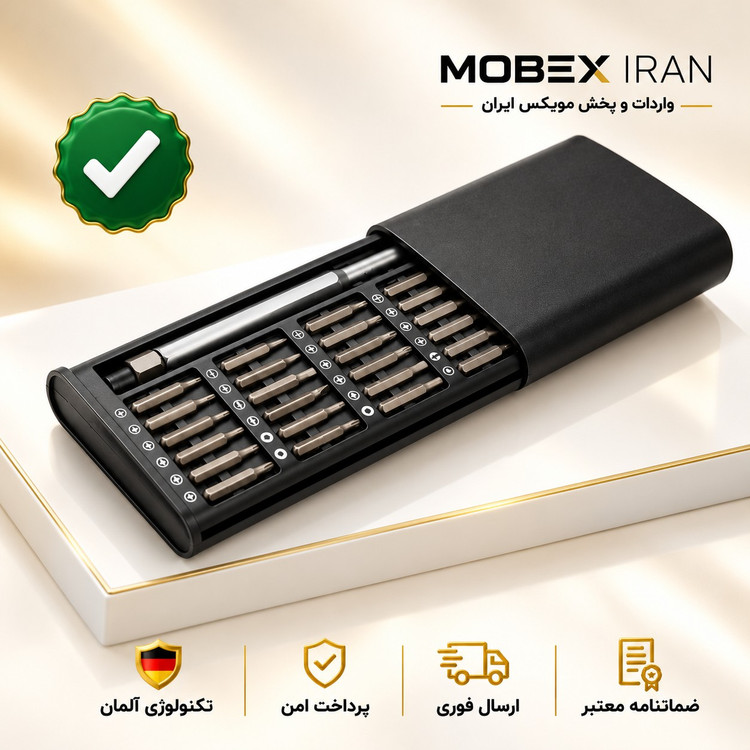 پیچ گوشتیپیچ گوشتی همه کاره و تعمیرات موبایل24عددیضمانت دار