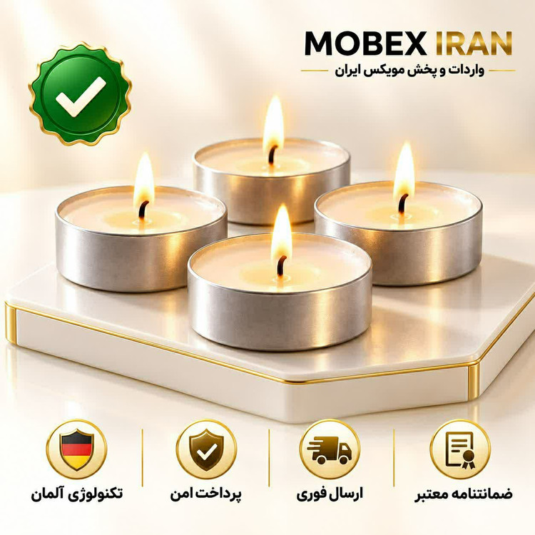 شمع وارمر گرد بسته 6تاییخرید اقساطیارسال فوری