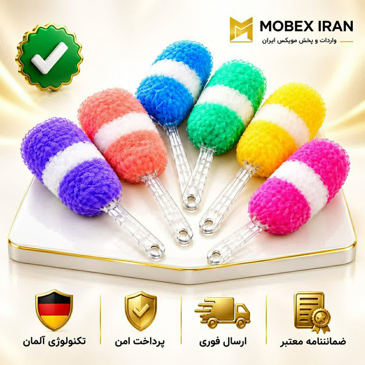 لیف حمام لیف دسته دارپشت شور کیفیت عالی کاربردیارسال فوریاقساطی