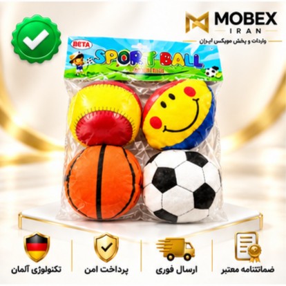 اسباب بازی بتا توپ 4 عددی/ ارسال فوری/خریداقساطی