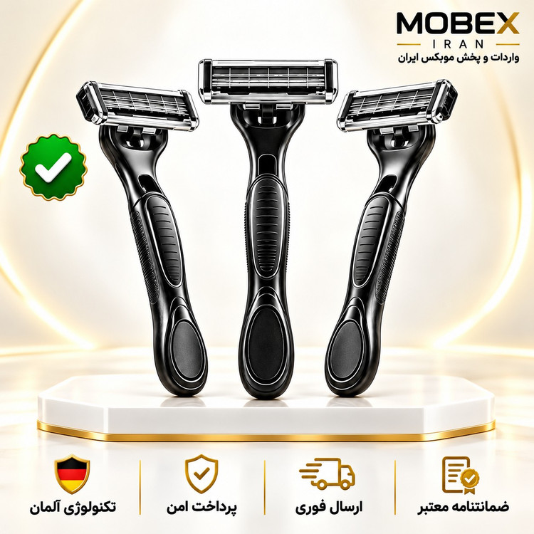 ژیلتژیلت3 تیغ مکس تیغ اصلاح ارسال فوریاقساطی