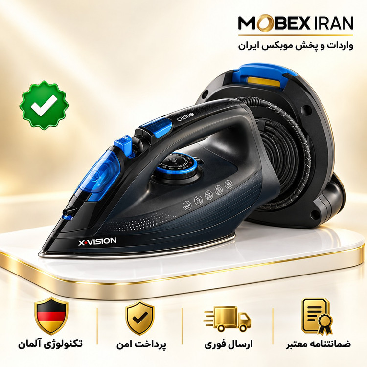 اتو بخاردستی سیماران اصلی605سیم جمع کن دارگارانتی کتبیارسال فوری