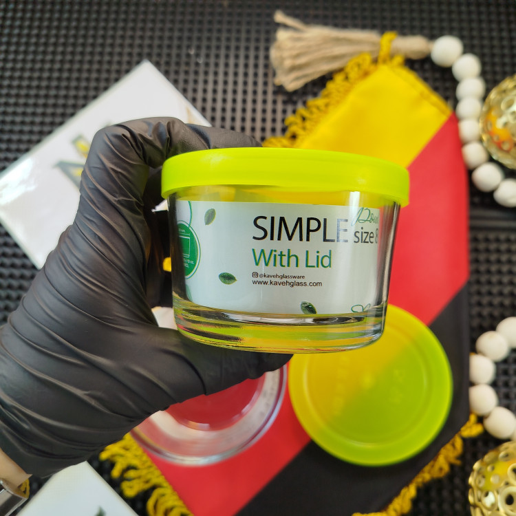 ظرف درب دارشیشه ای ارسال فوری اقساطی کیفیت عالی
