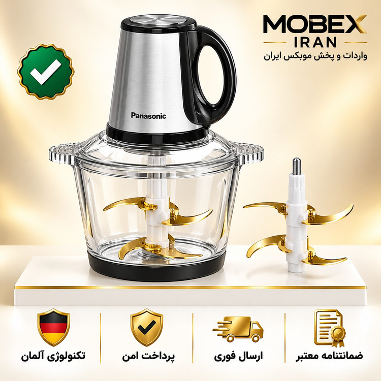 خرد کن پاناسونیک تک کاسه حرفه ای/وارداتی/گارانتی کتبی/ارسال فوری