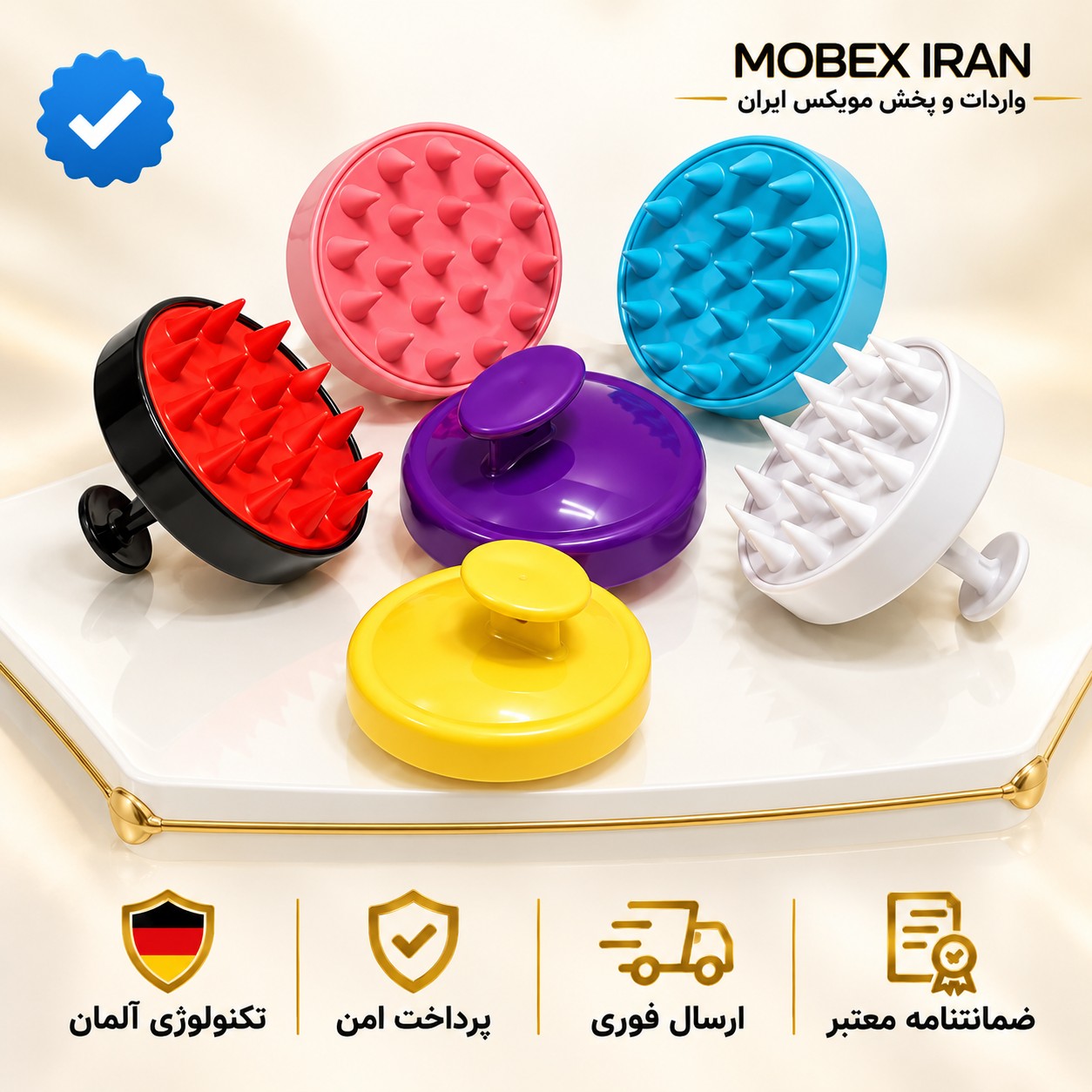 ماساژر سر / سر شور /ماساژور سر درجه یک با ضمانت