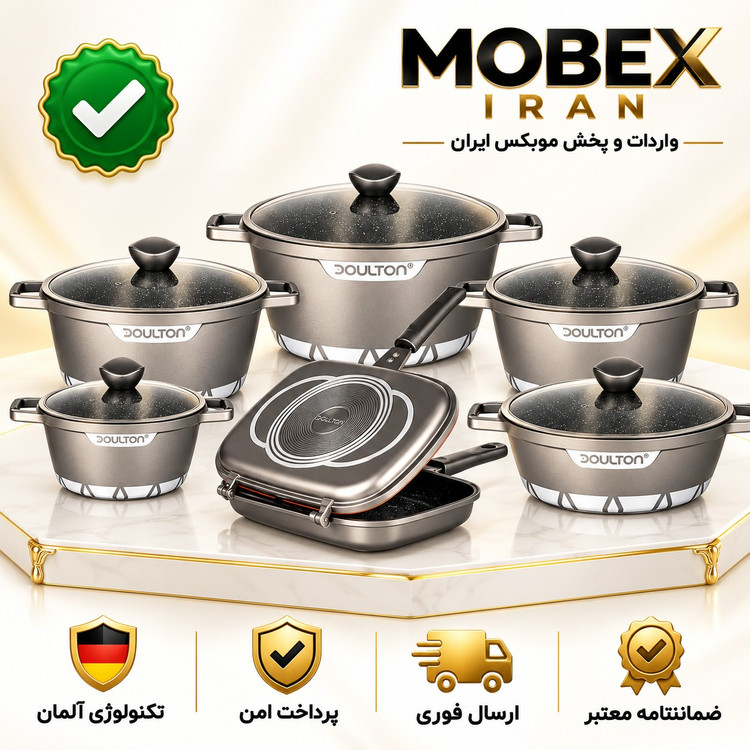 سرویس چدن سرویس قابلمه دالتون 30پارچه اصلی وارداتی /کیفیت عالی/ارسال فوری