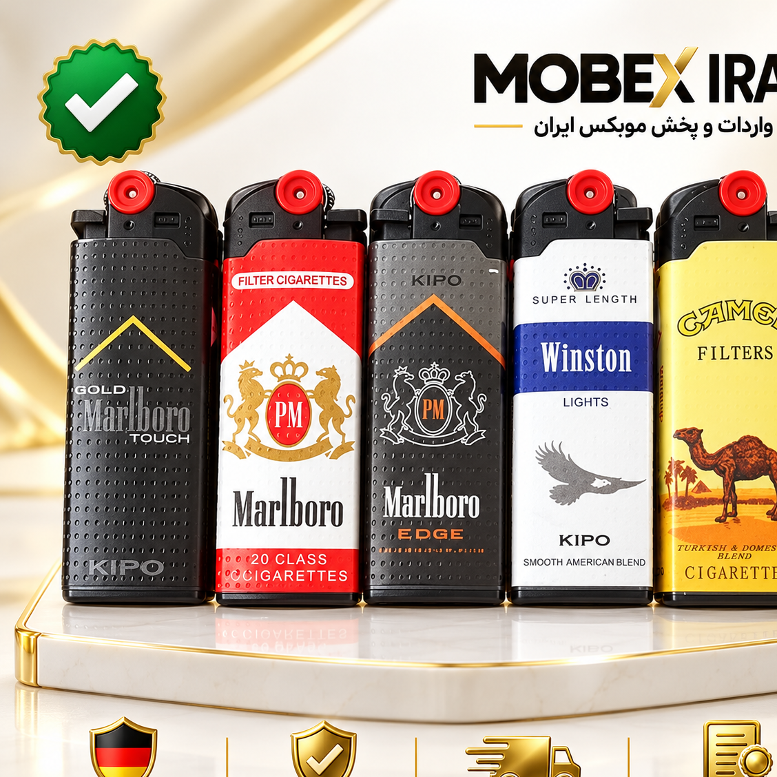 فندک حرفه ای درجه یک گازی چخماقی/ارسال فوری/خریداقساطی/گارانتی کتبی