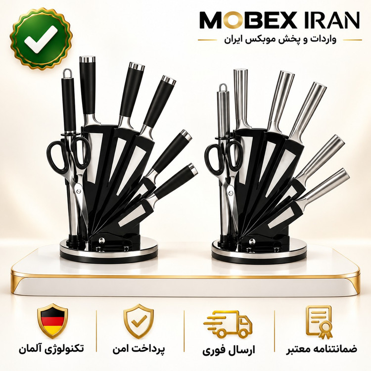 کارد ساطور درجه یک ست چاقو اشپزخانه /با ضمانت