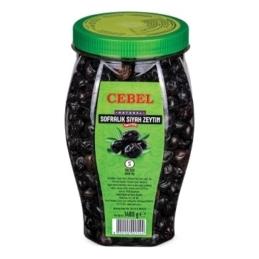زیتون سیاه چروک چرب اورگانیک جبل Cebel ترکیه وزن 1500 گرم