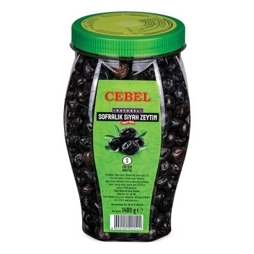 زیتون سیاه چروک چرب اورگانیک جبل Cebel ترکیه وزن 1500 گرم
