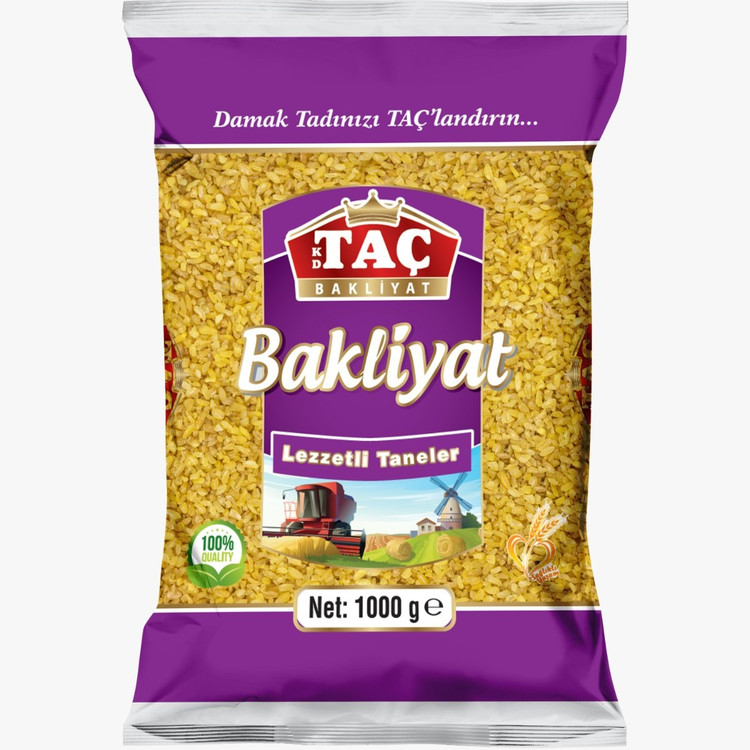 بلغور کوفته ای تاچ -ریز با وزن 1000 گرم - کیفیت عالی - طعم بینظیر محصول ترکیه