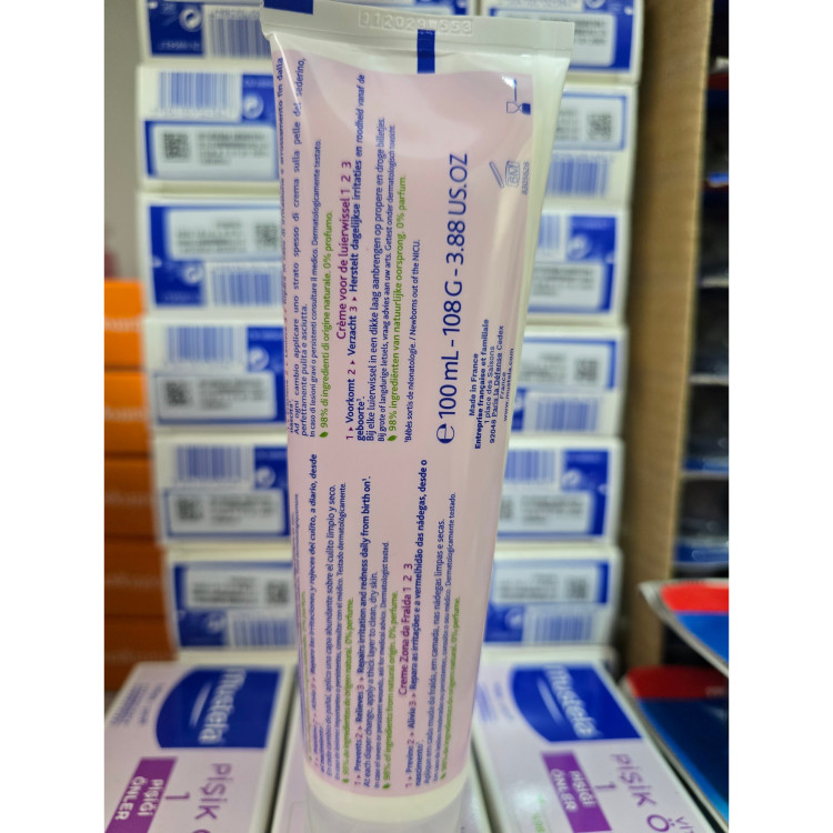کرم سوختگی 1.2.3 موستلا Mustela حجم 100میل اصل فرانسه تاریخ تا 2029