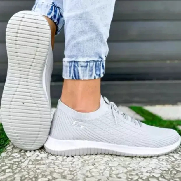 کفش اسکیچرز جورابی زیره ایربولینگ مردانه و زنانه پیاده روی و روزمره